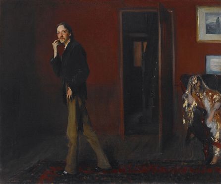 Sargent - Robert Louis Stevenson and his Wife (1885)